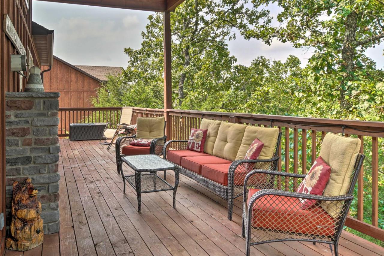 Branson West Cabin With Pool Access And Golfing Ngoại thất bức ảnh