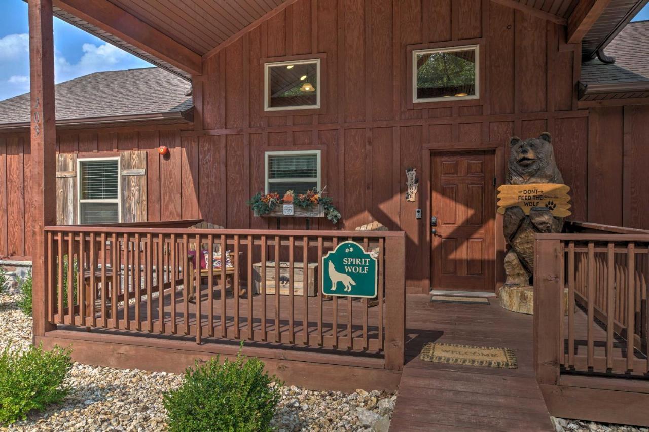 Branson West Cabin With Pool Access And Golfing Ngoại thất bức ảnh