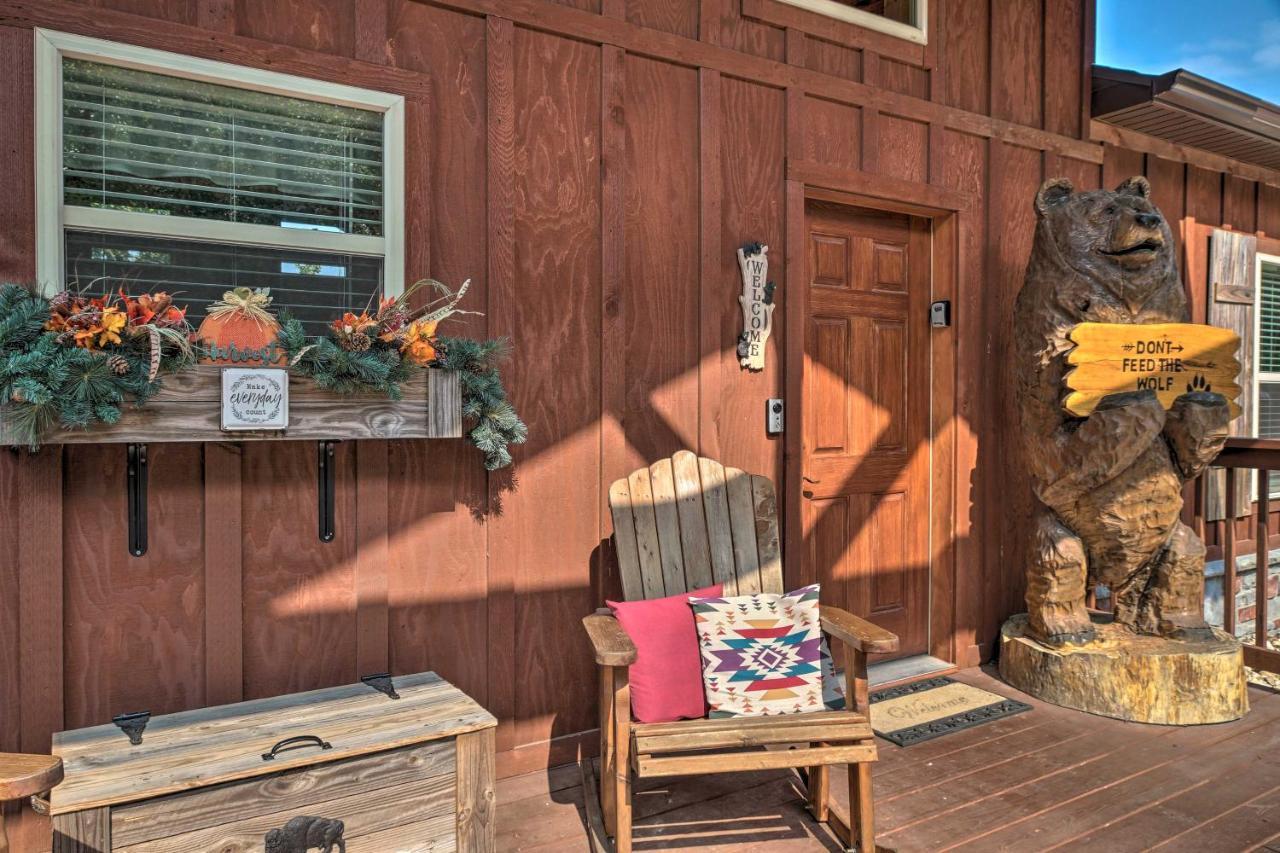 Branson West Cabin With Pool Access And Golfing Ngoại thất bức ảnh